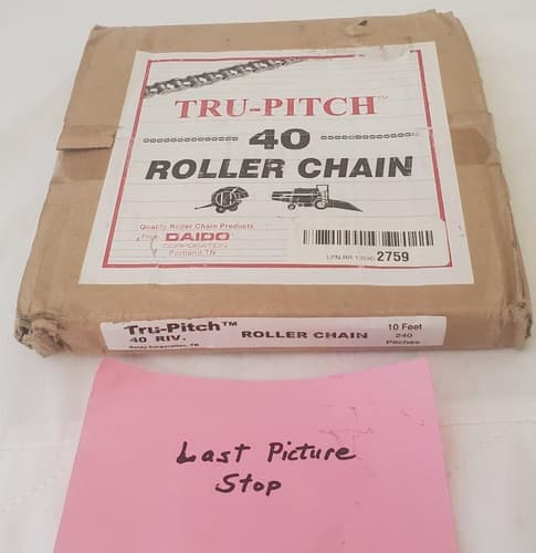 TRU-PITCH 40 Roller Chain by Daido Corporation - Thumbnail 5