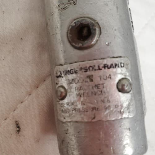 Ingersoll Rand Heavy Duty Ratchet Wrench Air Tool Model 104 AE47 - Thumbnail 3