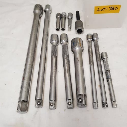 Lot of 12 Assorted Matco Sockets Wrenches Extension LOT-760 - Thumbnail 2