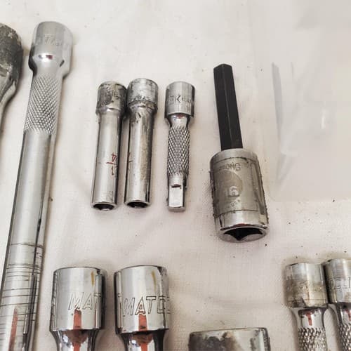 Lot of 12 Assorted Matco Sockets Wrenches Extension LOT-760 - Thumbnail 6