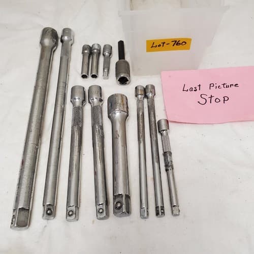 Lot of 12 Assorted Matco Sockets Wrenches Extension LOT-760 - Thumbnail 8