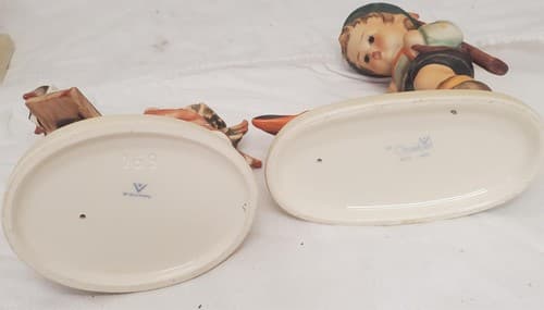 Lot of 12 Vintage Hummel Hand-Painted Ceramic Child Figurines - Thumbnail 6