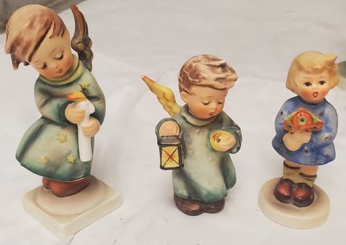 Lot of 12 Vintage Hummel Hand-Painted Ceramic Child Figurines - Thumbnail 8