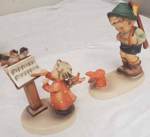 Lot of 12 Vintage Hummel Hand-Painted Ceramic Child Figurines - Thumbnail 7