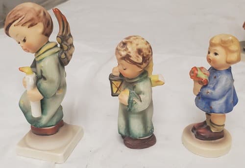 Lot of 12 Vintage Hummel Hand-Painted Ceramic Child Figurines - Thumbnail 9