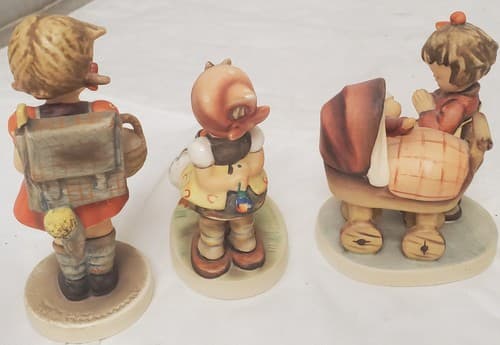 Lot of 12 Vintage Hummel Hand-Painted Ceramic Child Figurines - Thumbnail 14