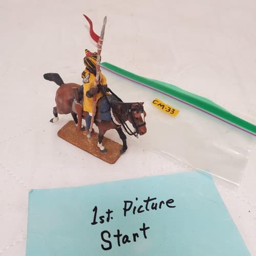 Metal Hand Painted 54mm SOE002 Skinner's Horse Lancer CM-33 - Image 1