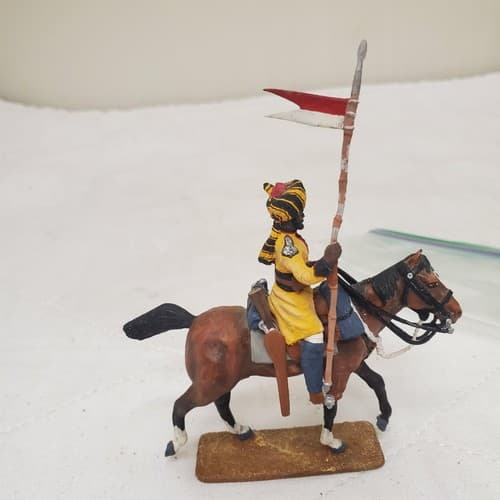 Metal Hand Painted 54mm SOE002 Skinner's Horse Lancer CM-33 - Thumbnail 6