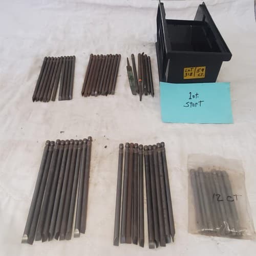 Lot Of 59 Ratcheting Screwdriver Bits Yankee, Apex. (Slotted & Phillips) LOT-318 - Image 1
