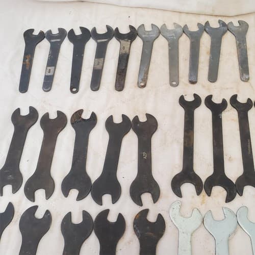 Lot of 50 Assorted Open End Service Wrench & other Wrench Tool LOT 484 - Thumbnail 3