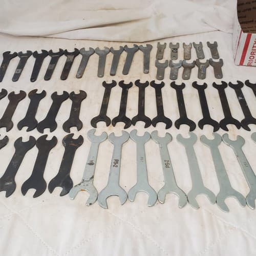 Lot of 50 Assorted Open End Service Wrench & other Wrench Tool LOT 484 - Thumbnail 7