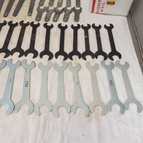 Lot of 50 Assorted Open End Service Wrench & other Wrench Tool LOT 484 - Thumbnail 6