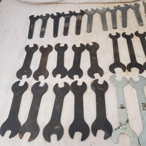 Lot of 50 Assorted Open End Service Wrench & other Wrench Tool LOT 484 - Thumbnail 9