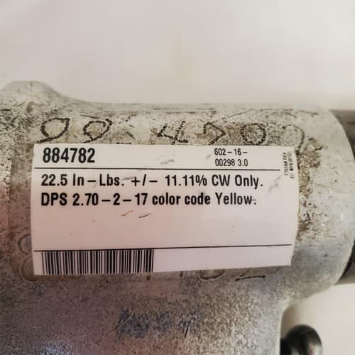 Cleco 8RSATP-10BQ Pistol Grip Pneumatic Hex Air Screwdriver AM58 - Thumbnail 7