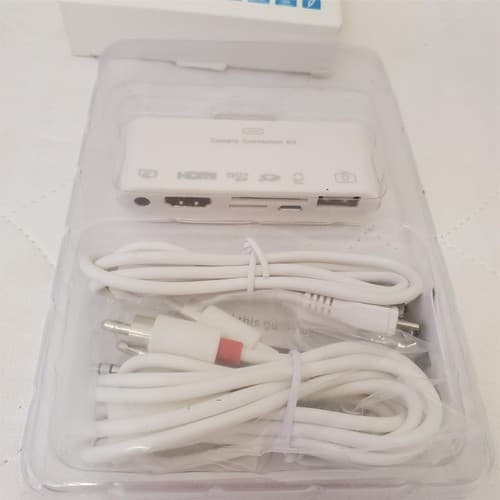 HDMI & AV Connection Kit for Apple Ipad DR05-IPA 6-in-1 Made in China - Thumbnail 3
