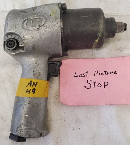 Ingersoll Rand Heavy Duty 8000 RPM 1/2" Pneumatic Air Impact Wrench AN49 - Thumbnail 6