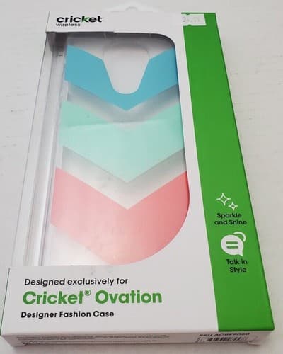 Cricket Wireless Cricket Ovation Smartphone Designer Fashion Case - Image 1