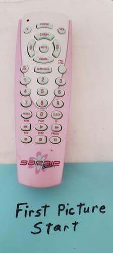 Barbie 2002 BE-278 Pink Remote Control - Image 1