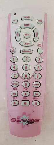 Barbie 2002 BE-278 Pink Remote Control - Thumbnail 2