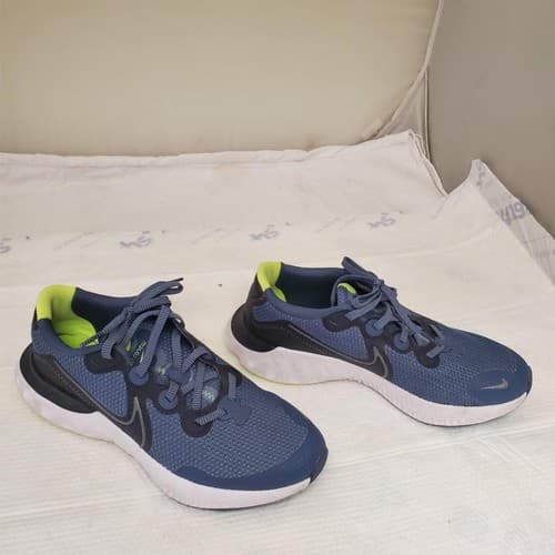 Nike Renew Run Low Diffused Blue Shoes US Size 6Y - Thumbnail 2