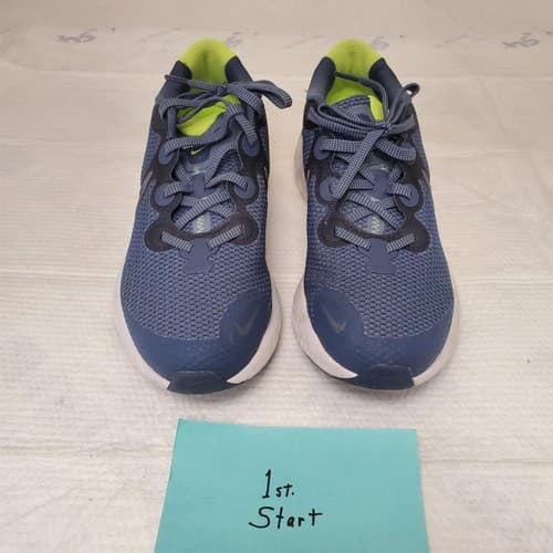 Nike Renew Run Low Diffused Blue Shoes US Size 6Y - Image 1