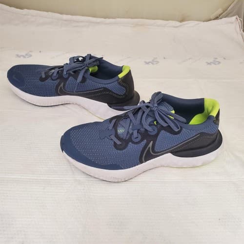 Nike Renew Run Low Diffused Blue Shoes US Size 6Y - Thumbnail 9