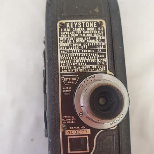 Lot of 3 Vintage Instamatic 304, Keytone 8 M.M & Kodak Tourist Camera - Thumbnail 6