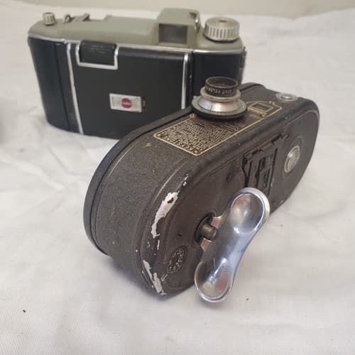 Lot of 3 Vintage Instamatic 304, Keytone 8 M.M & Kodak Tourist Camera - Thumbnail 10