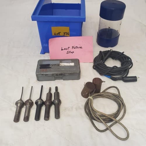 Lot of Rivet Punch, ASCO Coil, BesTest Dial Test Indicator & Etc. LOT-376 - Thumbnail 11