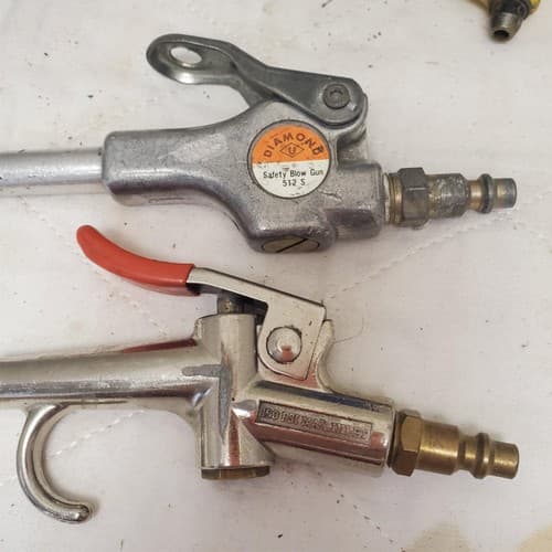 Lot of Pneumatic Air Blow Guns and Nozzles Industrial Air Tools LOT-365 - Thumbnail 7