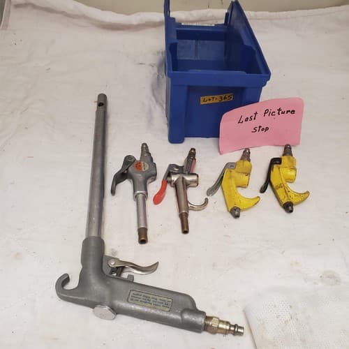 Lot of Pneumatic Air Blow Guns and Nozzles Industrial Air Tools LOT-365 - Thumbnail 10