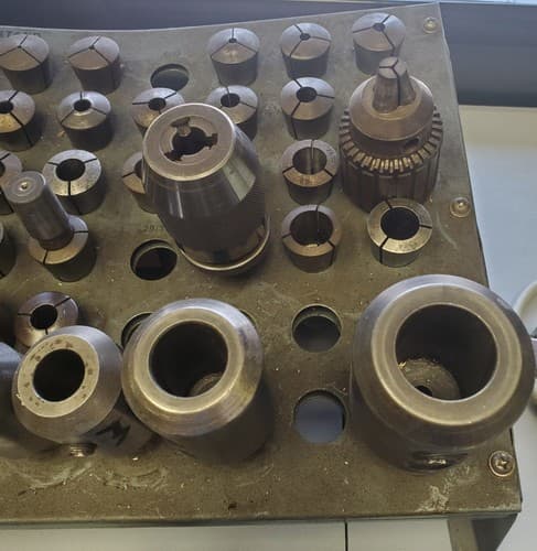 Lot of Assorted Various Brands Multi-Craft Chuck & Collets - Thumbnail 4