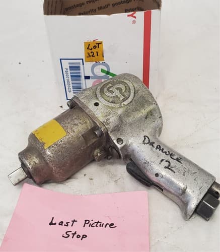 Chicago Pneumatic Air Impact Wrench LOT-321 - Thumbnail 9
