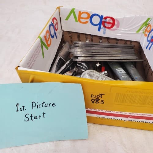 Lot of 21 Mixed Tool Wrenches, Pliers, Clamps, Files, Knife, Shop Gear LOT-883 - Thumbnail 2