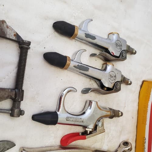 Lot of 21 Mixed Tool Wrenches, Pliers, Clamps, Files, Knife, Shop Gear LOT-883 - Thumbnail 7