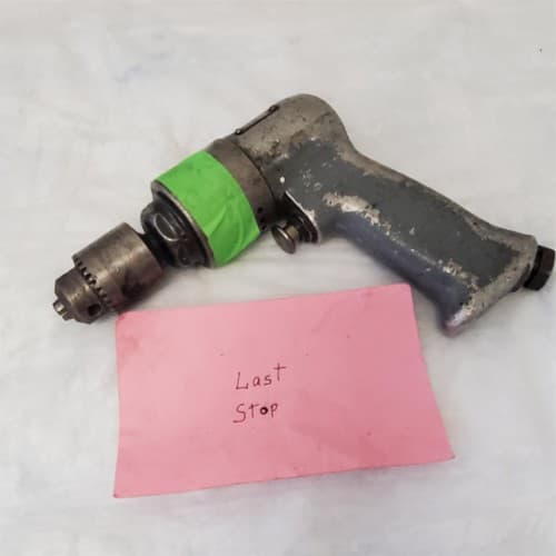 Rockwell Pistol Grip Pneumatic Air Drill Air Tool VV-6 - Thumbnail 3