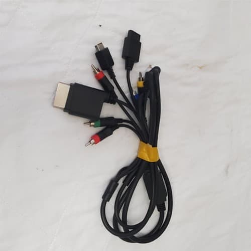 Multi Console/Platform Nintendo Wii PlayStation Xbox Component HD Video Cable W4 - Thumbnail 3