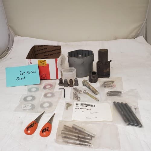 Lot of Assorted Punch, Screws & Other Tools LOT 110 - Image 1