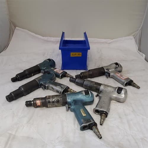 Lot of 5 Cleco 88RSAPT-5CQ Pneumatic Screwdriver Gun #33 - Image 1