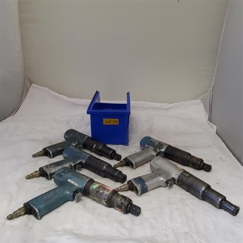 Lot of 5 Cleco 88RSAPT-5CQ Pneumatic Screwdriver Gun #33 - Thumbnail 5