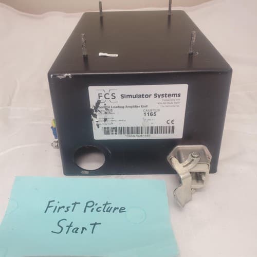 FCS Simulator Systems 1165 Control Loading Amplifier Unit - Image 1