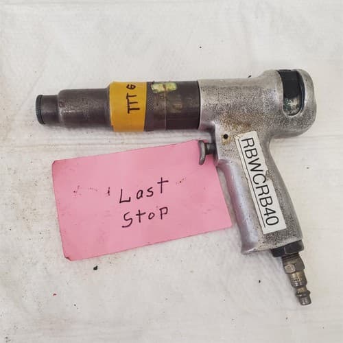 Cleco 8RSAPT-10 Pneumatic Pistol Grip 1/4" Air Tool Screwdriver/Nutrunner TTT-6 - Thumbnail 6