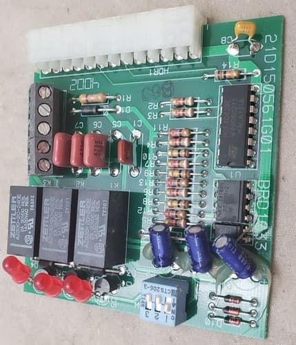 Used Trane Zettler Zone/Bypass Control Card Zzcardal010 21D150561G01 1150561 REV - Thumbnail 3