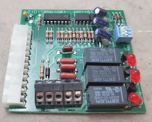 Used Trane Zettler Zone/Bypass Control Card Zzcardal010 21D150561G01 1150561 REV - Thumbnail 5