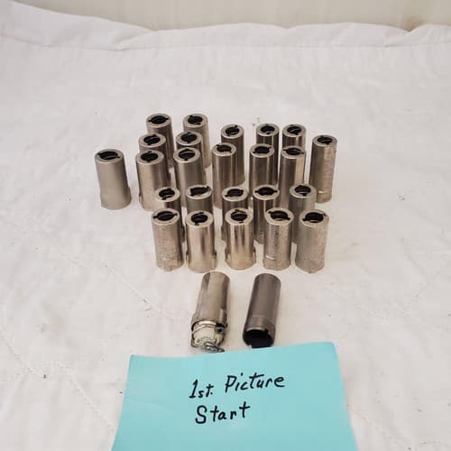 Lot 26 EBY TS102U02 Connector Tubes Shields - Image 1