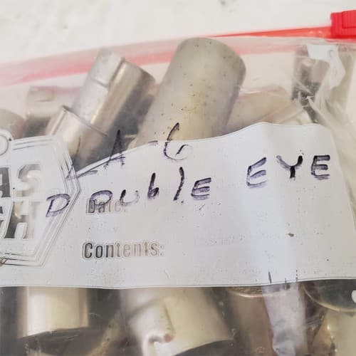 Lot 26 EBY TS102U02 Connector Tubes Shields - Thumbnail 3