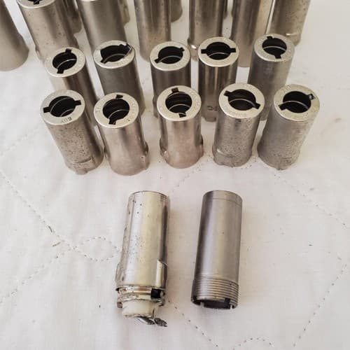 Lot 26 EBY TS102U02 Connector Tubes Shields - Thumbnail 4