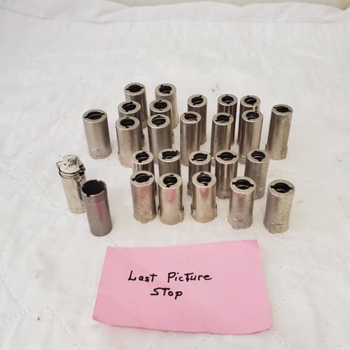 Lot 26 EBY TS102U02 Connector Tubes Shields - Thumbnail 10