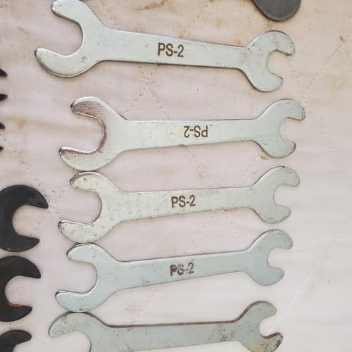 Lot of 50 Assorted Double Open End Service Wrench & other Wrench Tool LOT 485 - Thumbnail 10