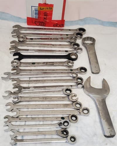 Lot of 21 Blue Point, Matco & more Assorted Combination Wrench Set LOT-1038 - Image 1